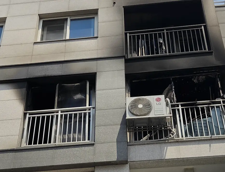 파주 오피스텔 침수청소 업체 시공 전